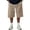 18# Camel, variant on Men's Baggy Sweat Shorts 2026 Fleece Y2k Shorts Casual Under Knee Shorts Hem Gym Shorts with Pockets Hot Pink M