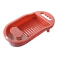 thumbnail image 1 of Washboard for Hand Washing Clothes Anti Slip Socks Clothes Cleaning Tool Plastic Pink, 1 of 8
