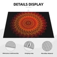thumbnail image 3 of Yiaed Mandala Print Highly Absorbent Microfiber Kitchen Counter Mat, Dish Drying Pad for Dishes, Utensils, Pots and Pans, Large 18" x 24", 3 of 7