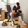 thumbnail image 2 of Soozier Foldable & Adjustable Weight Bench Exercise Bench for Home Gym, 2 of 10