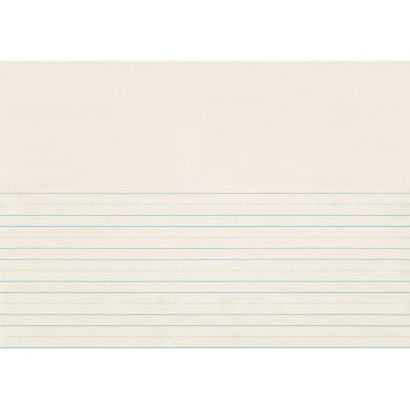 Pacon Newsprint Handwriting Paper, Picture Story, 7/8" x 7/16" x 7/16" Ruled Long, 18" x 12", 500 Sheets