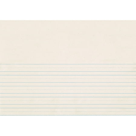 Pacon Newsprint Handwriting Paper, Picture Story, 7/8" x 7/16" x 7/16" Ruled Long, 18" x 12", 500 Sheets