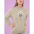 thumbnail image 2 of All You Need Positive Quote  Hoodie Women -Image by Shutterstock, Female Medium, 2 of 4