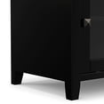 thumbnail image 4 of Simpli Home Cosmopolitan 48 inch Wide Solid Wood TV Stand in Black For TVs up to 55 inches, 4 of 10