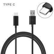 Sprint Motorola Moto Z2 Force Black 10ft Long Type-C Cable Rapid Charger Sync USB Wire A1O