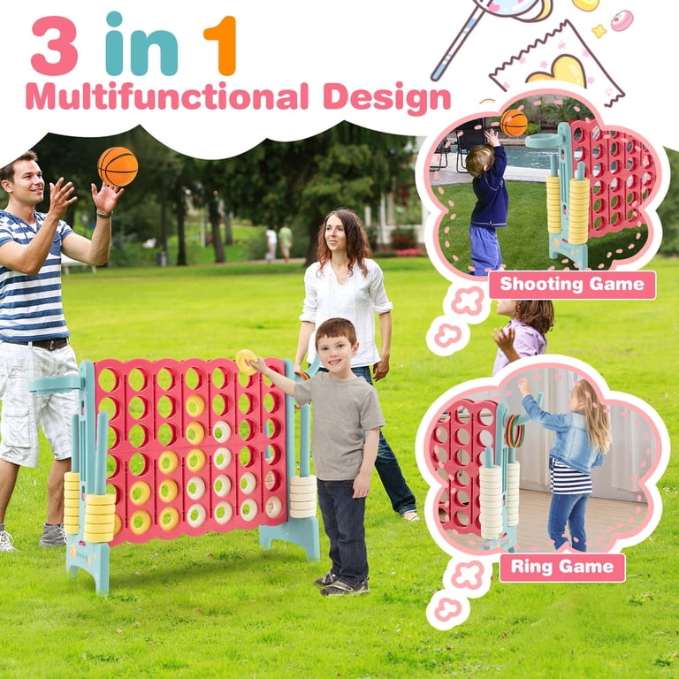 COLORBABY CB Games Set Canestro Quattro In Linea – Gioco 2 In 1 Per Bambini, 49350 - 2