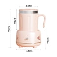 thumbnail image 2 of TIMIFIS Heated Cup Cup Cooler-Coffee Warmer Desktop 2In1, 60℃- 8℃ Coffee Tea Drinks Mug Warmer Cooler Desktop Heating and Cold Beverage for Water,Milk,Beer,Cocoa Kitchen & Dining, 2 of 4
