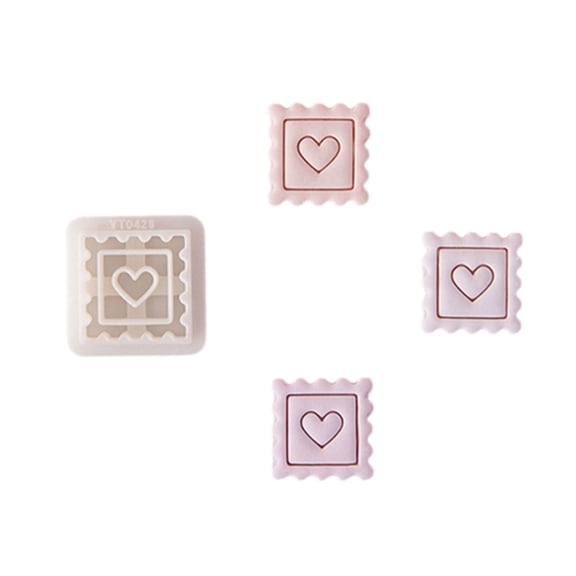 ZPAQI Valentine's Day Clay Cutters DIY Cake Clay Earring Cutters or Earrings Making