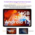 thumbnail image 5 of Tablets Blackview Tab 16 Android Tablets 11 inch 8GB+256GB 2000×1200 Display Widevine L1 TÜV Certified with Stylus|Case, Blue, 5 of 8