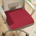 thumbnail image 5 of Tahtuvzn 17x17" Chair Cushion Solid Color Seat Thickened Padded Suitable for Office Kitchen Dining Patio, Gifts for Yourself, Red, 5 of 5