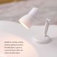 thumbnail image 4 of Worallymy Lámpara de mesa 2W 180 ° Luz de lectura plegable ajustable Protección ocular cálida Luz nocturna blanco Worallymy JD735801772, 4 of 7
