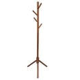thumbnail image 1 of Perchero De Madera Minimalista Estilo Oriental Con 8 Ganchos (Nogal) ilios innova perchero, 1 of 9