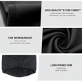 thumbnail image 4 of Mascarilla de esquí para motocicleta y bicicleta, lycraspandex ligero, suave, transpirable, versátil, resistente al viento, gorro deportivo, forro para casco, talla unisex, color negro, 4 of 5