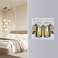 thumbnail image 5 of Dailycode Light Switch Plate Covers 2 Gang Wall Plate Plastics Outlet Covers for Kitchen Home Office Decor Cheers for Beer Mugs, 5 of 8