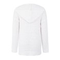 thumbnail image 5 of Vedolay Casual jacket Womens Oversized Trendy Coats Fashion Casual Dressy Casual Jackets,White S, 5 of 5