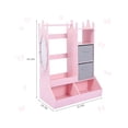 thumbnail image 4 of EastVita Dress-Up Storage For Girls - Ample Storage. Mirror With Touch Light. Multi-Functional Organizer, 4 of 6