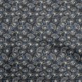 thumbnail image 1 of oneOone Silk Tabby Black Fabric Tropical Sewing Craft Projects Fabric Prints By Yard 42 Inch Wide, 1 of 4