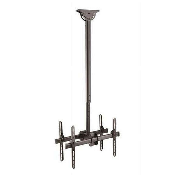 3.5 ft. to 5 ft. Dual Create Impressive Digital Signage with this Back to Back Ceiling TV Mount