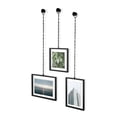 thumbnail image 1 of Portaretratos de 3 piezas UMBRA Colgantes de Cadena Fotochain negro 311335-040, 1 of 2