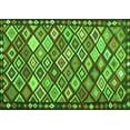 thumbnail image 1 of Ahgly Company Indoor Rectangle Oriental Green Traditional Area Rugs, 7' x 10', 1 of 1
