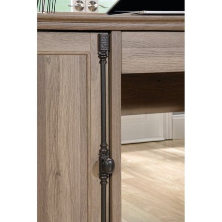 Sauder Barrister Lane L Shaped Computer Desk in Salt Oak ...