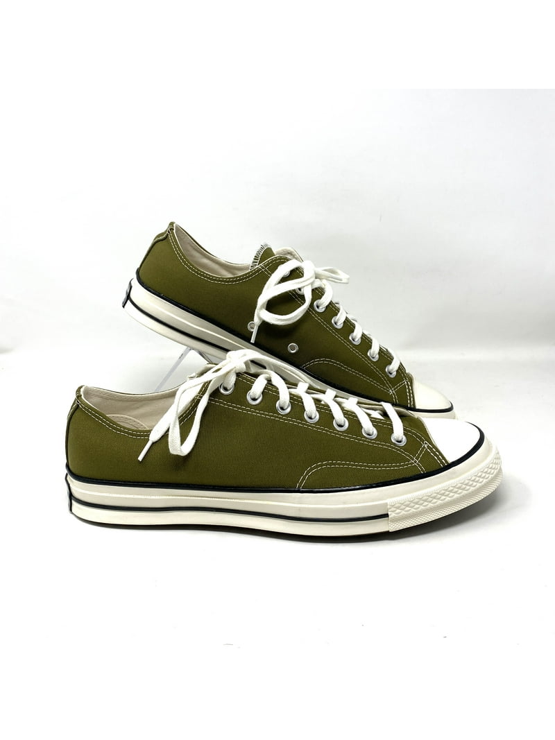 Converse Chuck 70 Low Top Canvas Dark Moss Green Size Sneakers Walmart.com