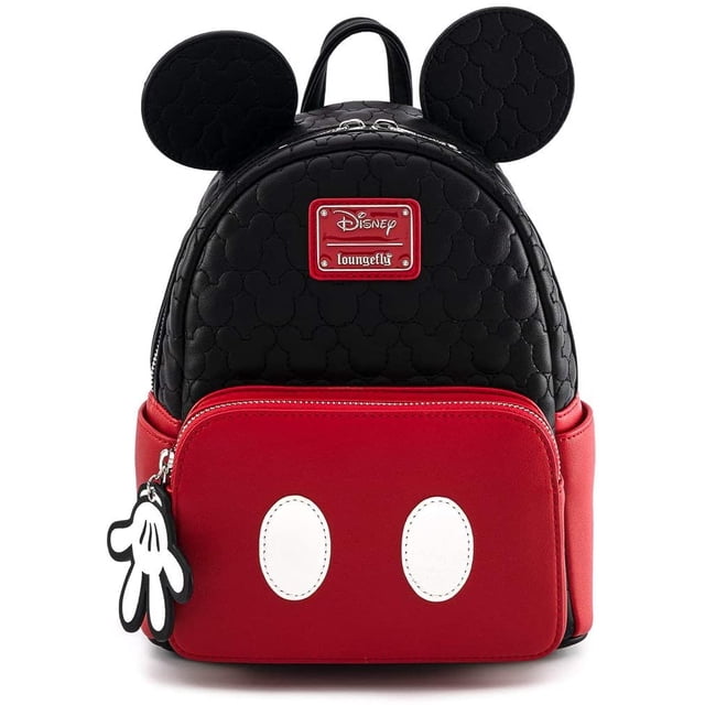 LF DISNEY MICKEY MOUSE QUILTED OH BOY MINI Loungefly QUILTED OH BOY MINI