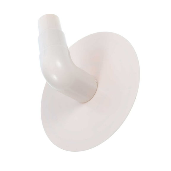 PTOOTP White PVC Pool Vacuum Plate with Skimmer for Efficient Debris Removal and Home Pool Cleaning