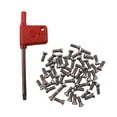 thumbnail image 2 of 50Pcs For M3 X 8Mm Insert Torx Screw For Carbide Inserts Lathe Tool& Screwdriver YIWEI, 2 of 7