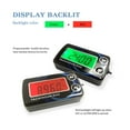 thumbnail image 2 of DJ-A01 Hour Meter LCD Display Portable Tachometer Timer Chainsaw Tachometer Digital Engine Chronograph, 2 of 5