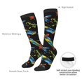 thumbnail image 4 of Balery Colorful Skateboard Calcetines novedosos Calcetines deportivos Calcetines hasta la rodilla Calcetines de algodón Calcetines originales y geniales, 4 of 6