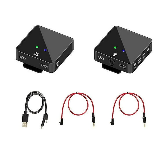 SK750 Wireless Lavalier Microphone System for Smartphone Laptop DSLR Tablet Camcorder Recorder Ic (1 to 1)