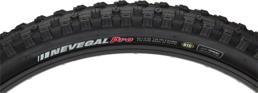 KENDA Tomac Nevegal Folding Tire Black Wall 26 X 2.35 Stick-E