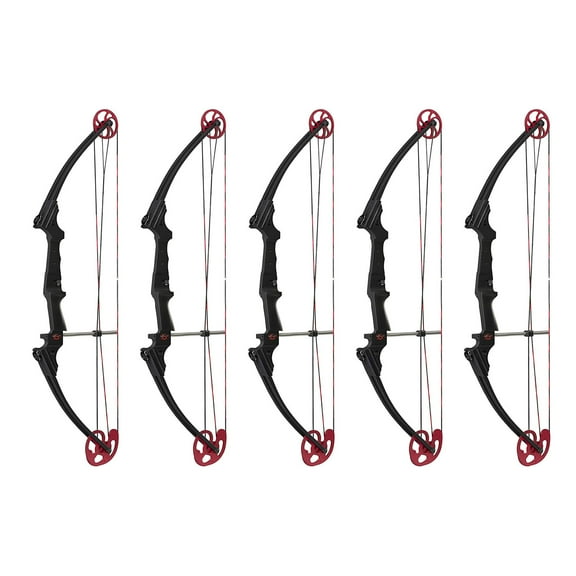 Genesis Archery Compound Bow w/Adjustable Sizing, Left-Handed (5 Pack)