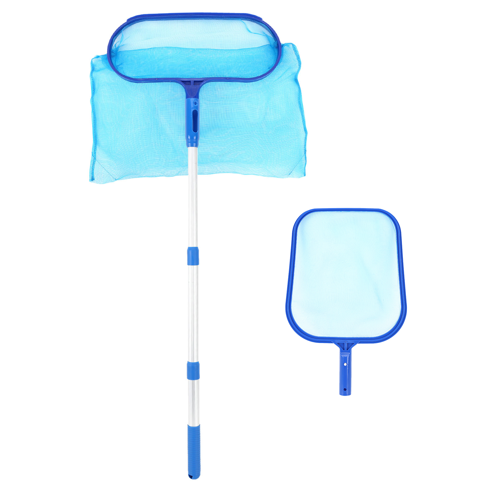 HonHaione Pool Skimmer Net with Telescopic Pole Leaf Skimmer Mesh for