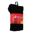 thumbnail image 1 of Calceta Infantil Atléticos para Niño Diseño Liso Negro 3 Pares Talla 3/5, 1 of 4