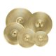 thumbnail image 2 of Juego de 5 platillos de bajo volumen: Hi Hat de 14", Crash de 16", Rash de 18" y Ride de 20". Amarillo, 2 of 9
