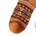 thumbnail image 4 of FAIOROI Socks for Women Vintage Fair Isle Crew Sock Warm Thick Winter Soft Cozy Printed, 4 of 6
