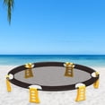 thumbnail image 6 of Baoblaze Roundnet Game Set Game Toys Beach Ball Set for Family Younger Players Indoor Yellow, 6 of 8