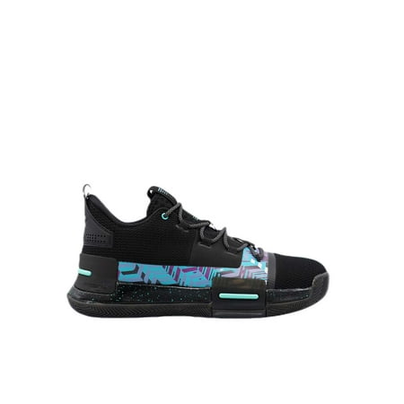 

[E94451] Mens Peak Taichi Flash LW Black Green Basketball Sneakers - 10