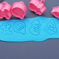 thumbnail image 3 of Uds. Molde para decoración de pasteles, galletas para hornear, muñeco de nieve 3D, molde para hornear galletas de jengibre, galletas de Navidad caseras, 3 of 5