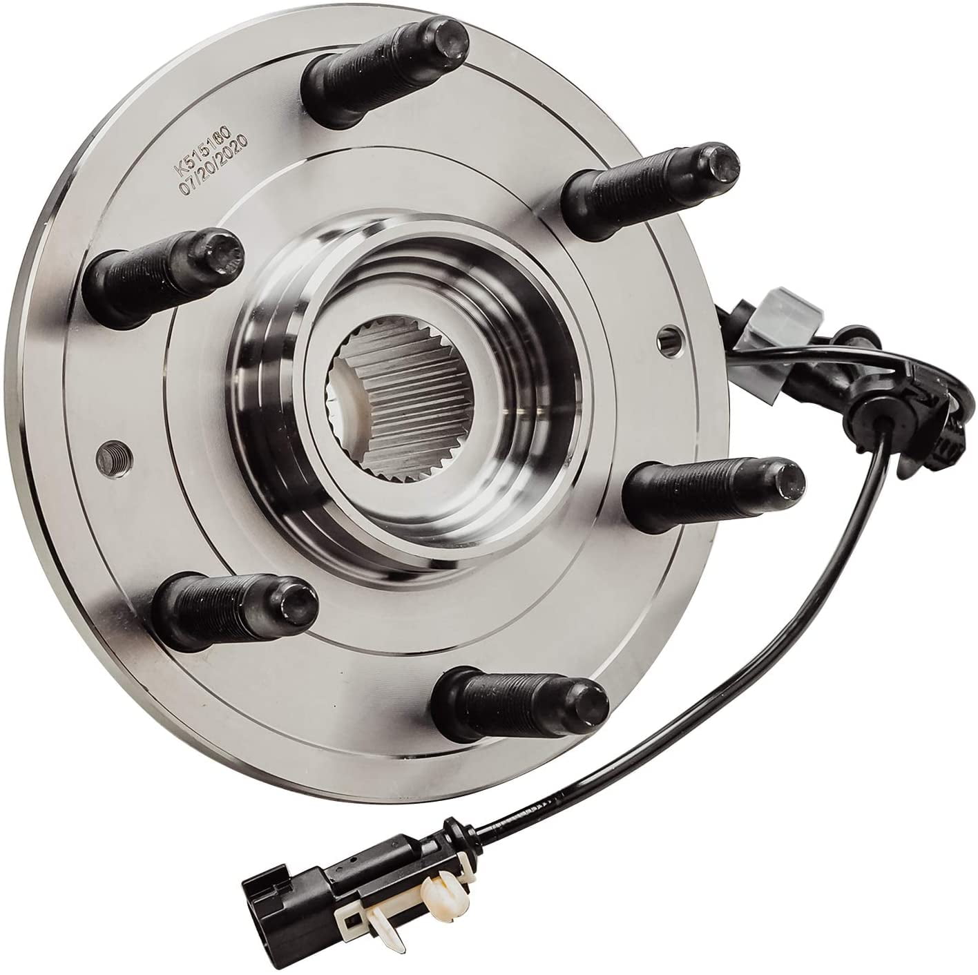 Detroit Axle - Front Wheel Bearing Hubs for Chevy GMC Silverado Sierra 1500 Tahoe Suburban Yukon XL Cadillac Escalade ESV XTS, Replacement Wheel Bearing Hubs Assembly Set, Pair Hubs