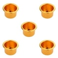 thumbnail image 3 of Decodeary Porte-Gobelet Universel Pratique pour Voiture RV Marine Robuste et Pratique Or 102mm 5ensemble, 3 of 6