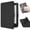 Black, variant on Case for 6" 2024 Color Ereader Fabric Sleeve with Hand Straps/Auto Sleep/Wake with Hand Straps Case