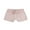 Pink - dustyrose, variant on P.J. Salvage Womens Solid Scalloped Pajama Shorts, Pink, Small