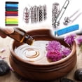 thumbnail image 2 of 2023 New Aromatherapy Jewelry Necklaces Essential Oil Diffuser Necklace Stainless Steel Open Locket Aroma Scent Perfume Necklace, 2 of 5