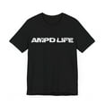 thumbnail image 3 of Inspirational Amputee T-Shirt, Ampd Life V1, Humor Crew Neck T-Shirt, 3 of 4