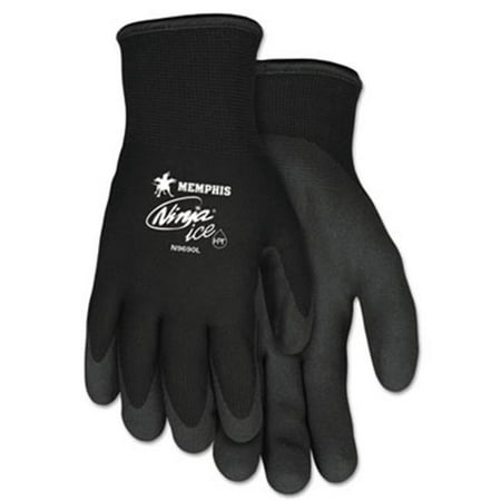 Crews N9690L Ninja Ice Gloves, Large, Black