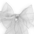 thumbnail image 2 of Lann's Linens - 10 Elegant Organza Wedding/Party Chair Cover Sashes/Bows - Ribbon Tie Back Sash - White, 2 of 3