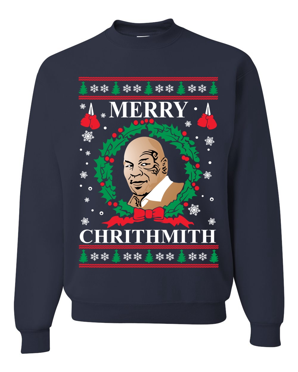 merry christmas mike tyson sweater